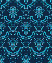 Image showing seamless damask pattern