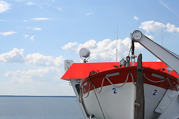 Image showing Rescue boat