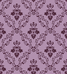 Image showing seamless damask pattern