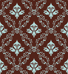 Image showing seamless damask pattern