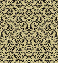 Image showing seamless damask pattern