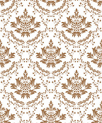 Image showing seamless damask pattern