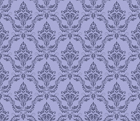 Image showing seamless damask pattern