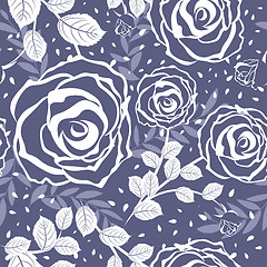 Image showing seamless floral pattern