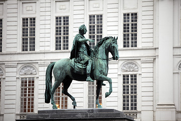 Image showing Statue of Josef II