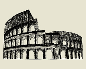 Image showing Roman coliseum