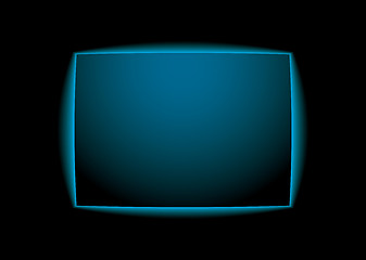 Image showing Blue glow background