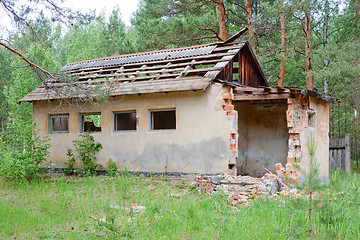 Image showing Ruins house