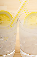 Image showing fresh lemonade drink