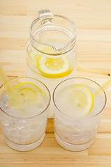 Image showing fresh lemonade drink