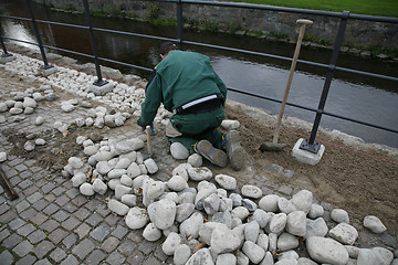 Image showing Paver