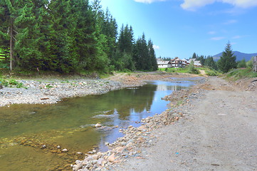 Image showing mountain river