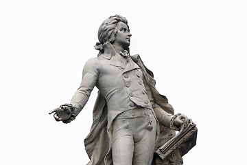 Image showing Statue of Mozart