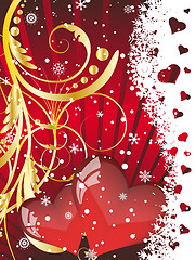 Image showing St. Valentine's day card