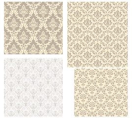 Image showing seamless damask pattern