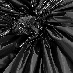 Image showing Plastic Garbage Bag Detail