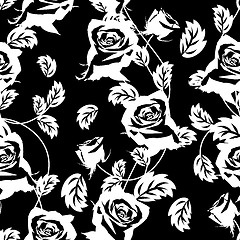 Image showing seamless floral pattern