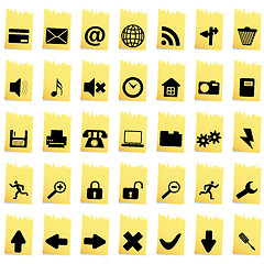 Image showing icon set