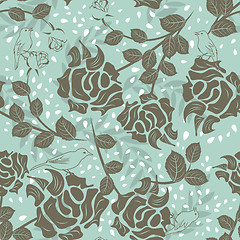 Image showing seamless floral pattern