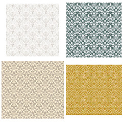 Image showing seamless damask pattern