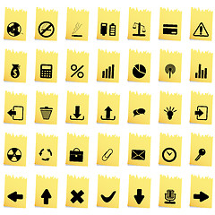 Image showing icon set