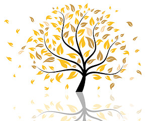Image showing Autumn tree 
