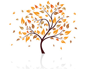 Image showing Autumn tree 