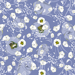 Image showing seamless floral pattern