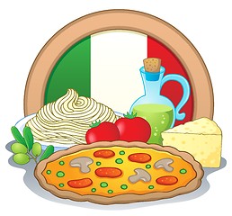 Image showing Italian food theme image 1