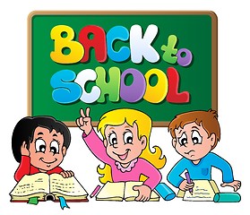 Image showing Back to school thematic image 1