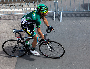 Image showing The French Cyclist Jerome Vincent