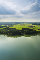 Image showing panoramic aerial view Bavaria