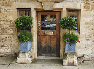 Image showing Picturesque entrance