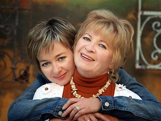 Image showing Mother and daughter