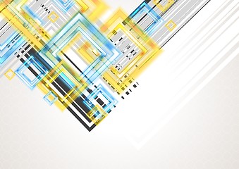 Image showing Bright abstract background