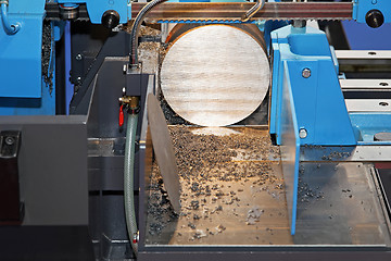 Image showing Automatic band saw