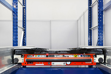 Image showing Automated pallet transport