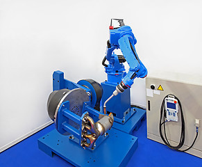 Image showing Robotic welder