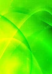 Image showing Green vector abstraction