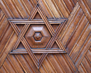 Image showing Jewish symbol - star of David