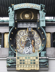 Image showing Famous  Ankeruhr in Vienna