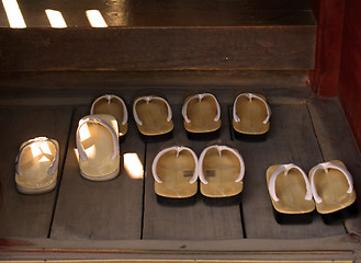 Image showing Monks slippers