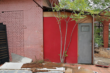 Image showing buildings and trees