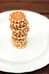 Image showing tower of cookies