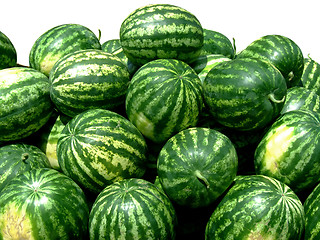 Image showing Watermelons isolated