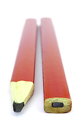 Image showing Two pencils of the carpente