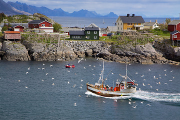 Image showing Fishing boat