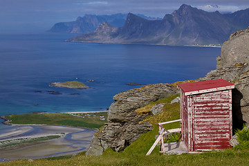 Image showing Norwegian panorama on Lofoten