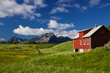 Image showing Picturesque Lofoten panorama