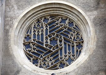 Image showing Window of Minoriten kirche in Vienna